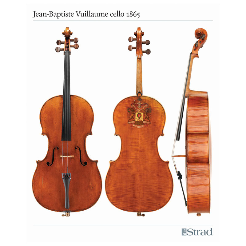 jean baptiste vuillaume cello 1865